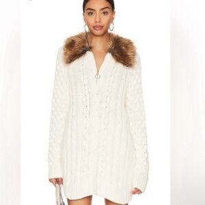 SHOW ME YOU MUMU SUN VALLEY PULLOVER quarter zip SWEATER